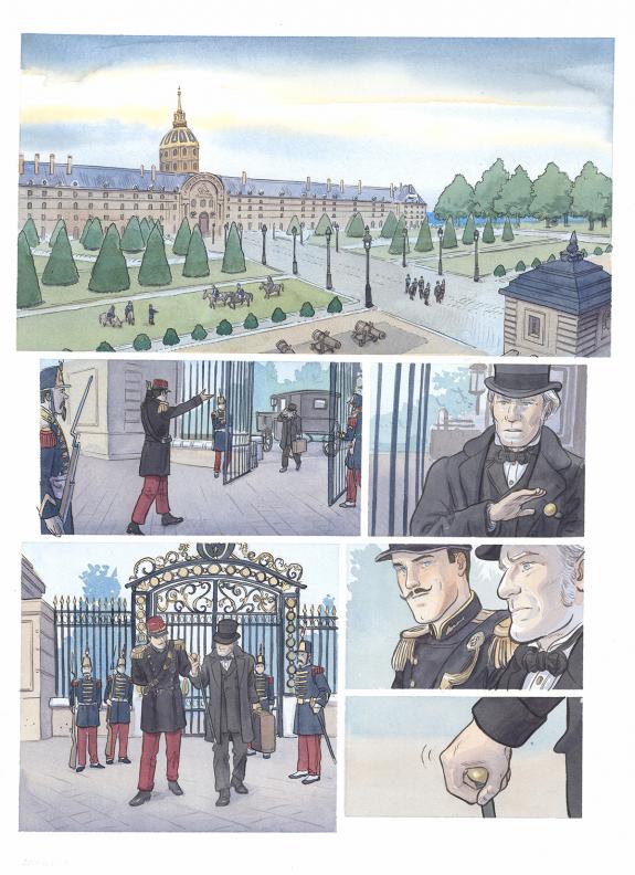 Julen Ribas - Artifices, un magicien en Algérie, Planche ori