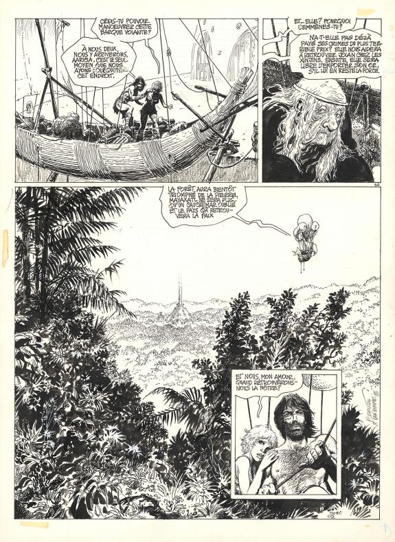 Grzegorz Rosinski - Thorgal, La Cité du Dieu perdu, Planche 