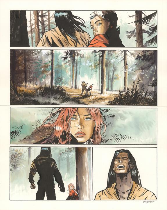 Bernard Vrancken - Nouvelle France, Chapitre II, planche ori