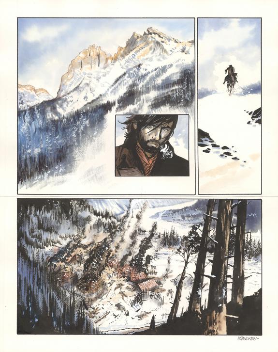 Bernard Vrancken - Nouvelle France, Chapitre III, planche or