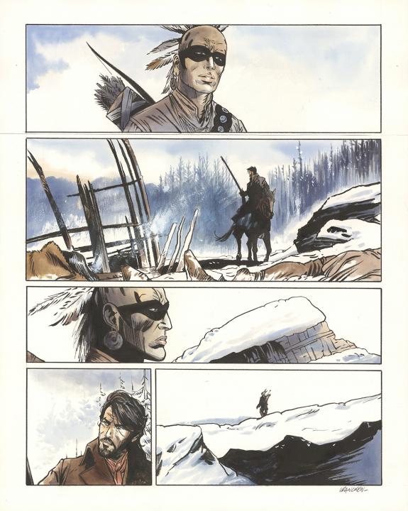 Bernard Vrancken - Nouvelle France, Chapitre III, planche or