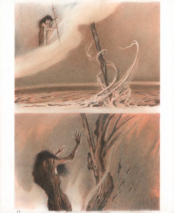 Paul & Ga&euml;tan Brizzi - Macbeth, Planche originale n&deg; 083