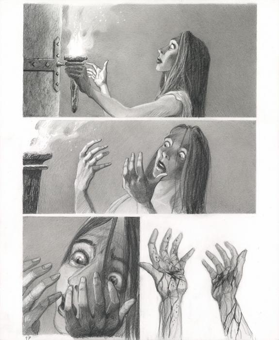 Paul & Ga&euml;tan Brizzi - Macbeth, Planche originale n&deg; 097
