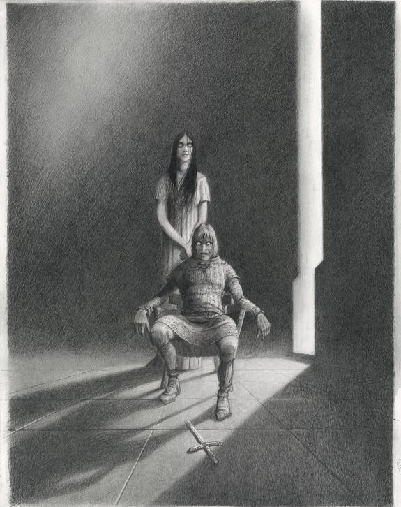 Paul & Ga&euml;tan Brizzi - Macbeth, Illustration originale, proj