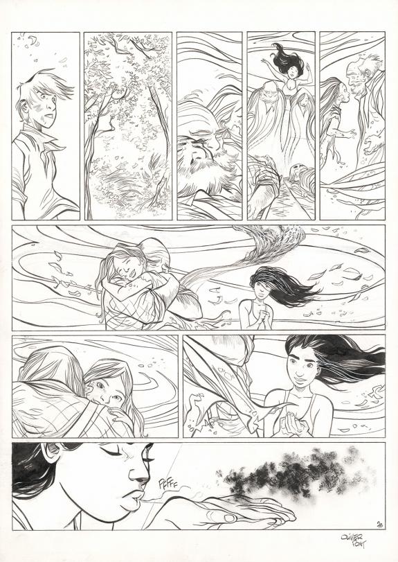 Olivier Pont - Un putain de salopard, Le Rituel, Planche ori