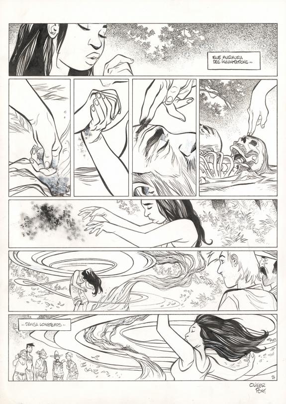 Olivier Pont - Un putain de salopard, Le Rituel, Planche ori