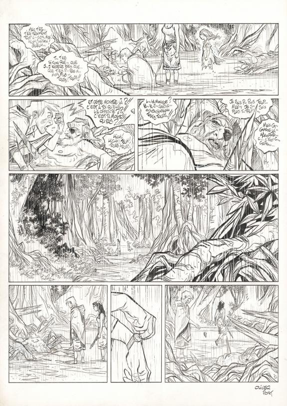 Olivier Pont - Un putain de salopard, Le Rituel, Planche ori