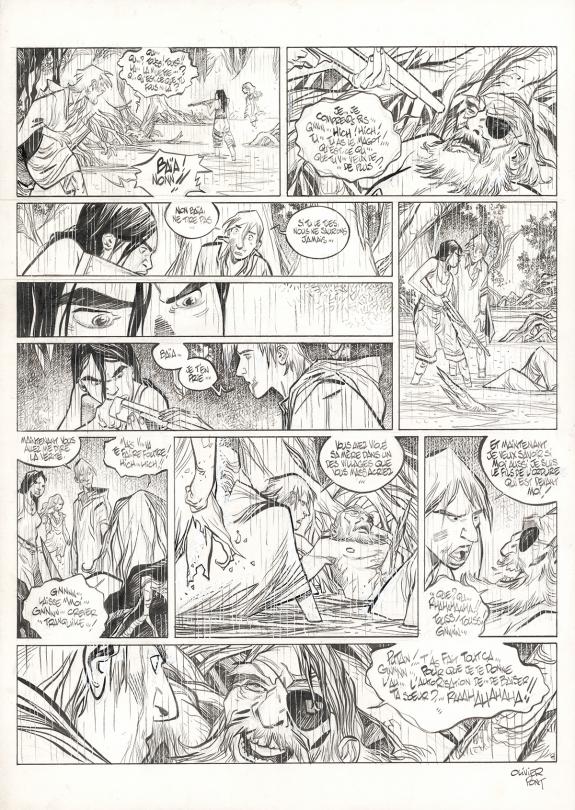 Olivier Pont - Un putain de salopard, Le Rituel, Planche ori