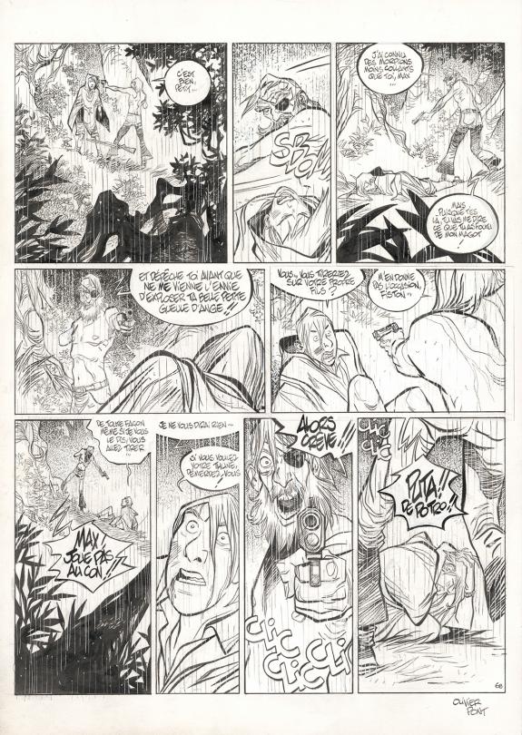 Olivier Pont - Un putain de salopard, Le Rituel, Planche ori