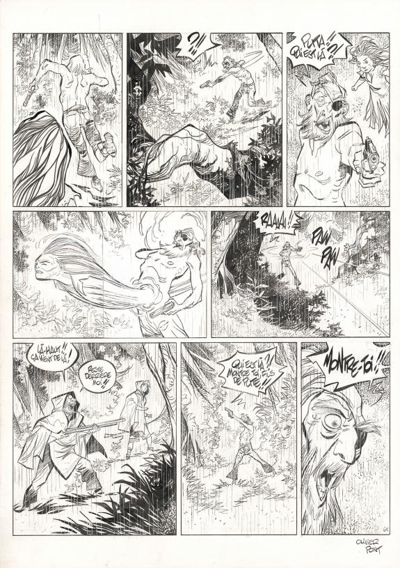 Olivier Pont - Un putain de salopard, Le Rituel, Planche ori