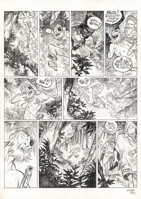 Olivier Pont - Un putain de salopard, Le Rituel, Planche ori