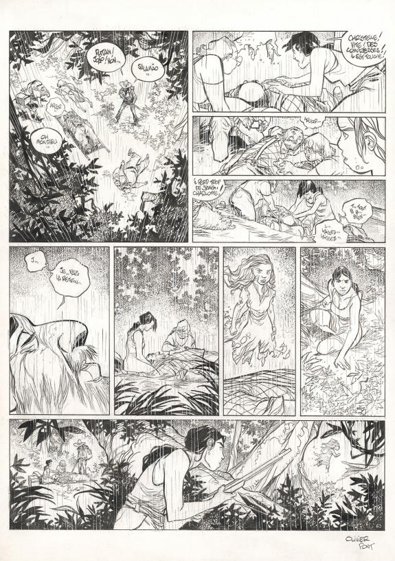 Olivier Pont - Un putain de salopard, Le Rituel, Planche ori
