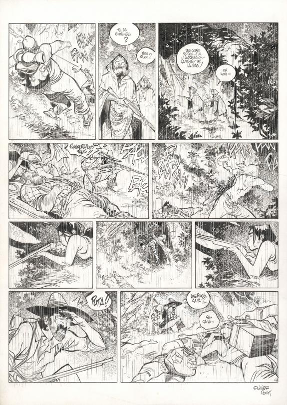 Olivier Pont - Un putain de salopard, Le Rituel, Planche ori