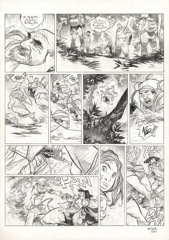 Olivier Pont - Un putain de salopard, Le Rituel, Planche ori