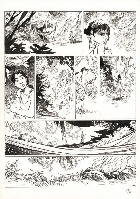 Olivier Pont - Un putain de salopard, Le Rituel, Planche ori