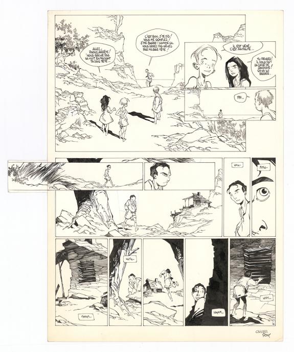 Olivier Pont - Où le regard ne porte pas..., Tome 1, Planche