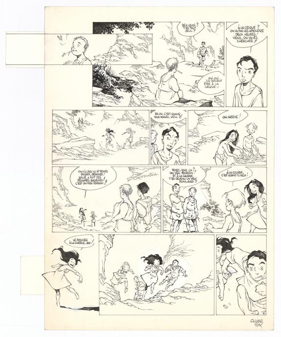 Olivier Pont - Où le regard ne porte pas..., Tome 1, Planche