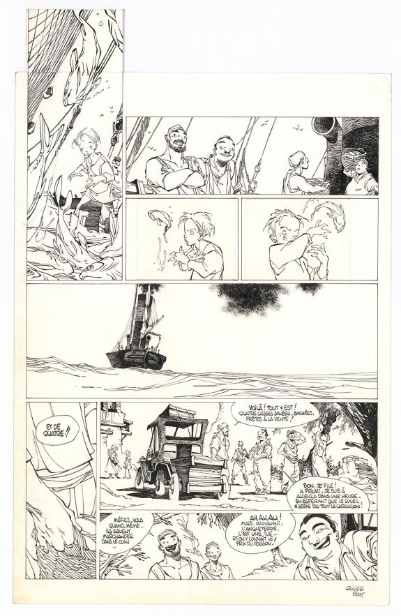 Olivier Pont - Où le regard ne porte pas..., Tome 1, Planche