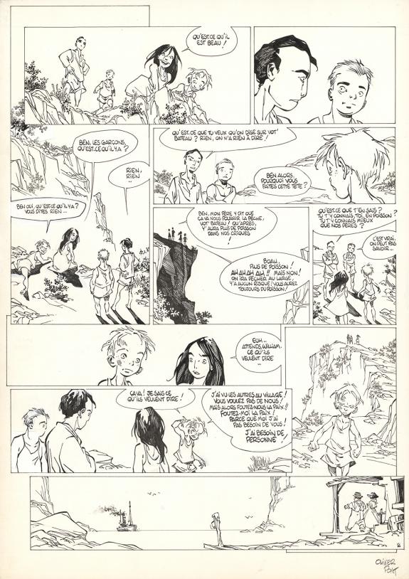 Olivier Pont - Où le regard ne porte pas..., Tome 1, Planche