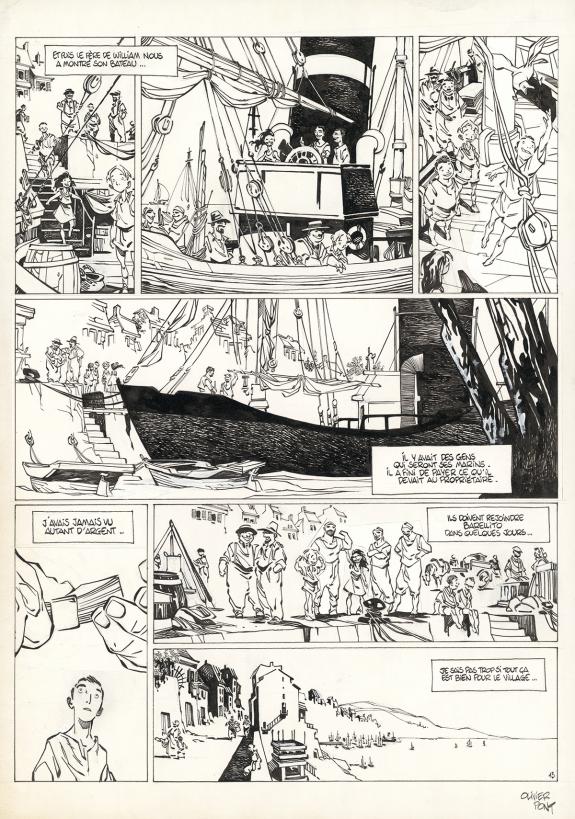 Olivier Pont - Où le regard ne porte pas..., Tome 1, Planche