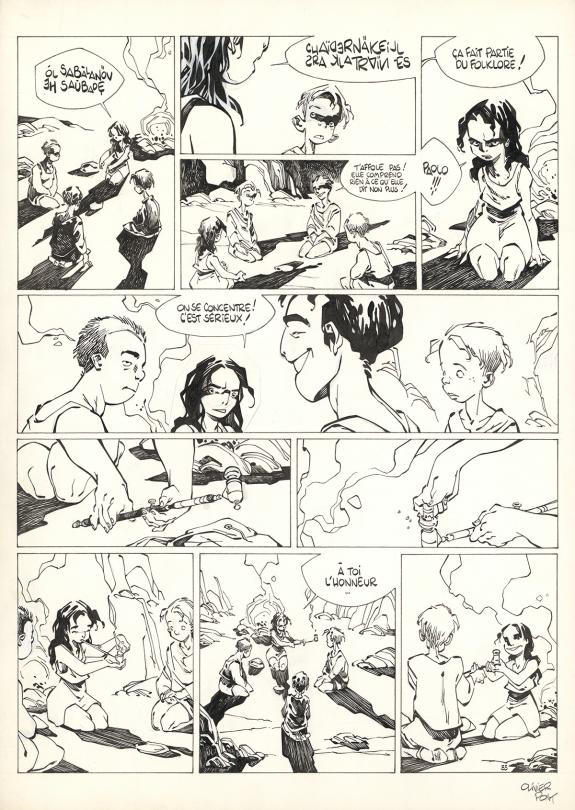 Olivier Pont - Où le regard ne porte pas..., Tome 1, Planche