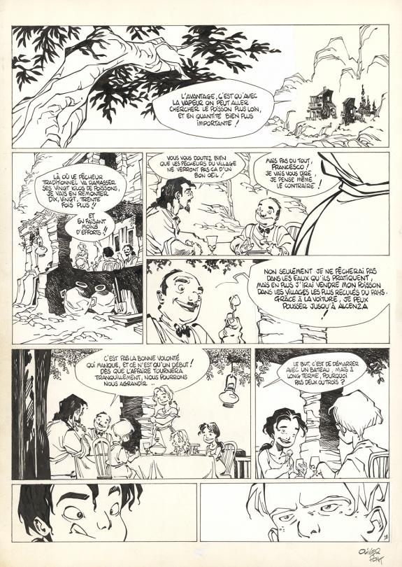Olivier Pont - Où le regard ne porte pas..., Tome 1, Planche