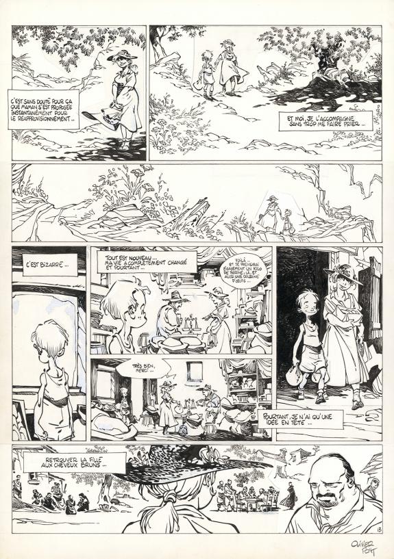 Olivier Pont - Où le regard ne porte pas..., Tome 1, Planche