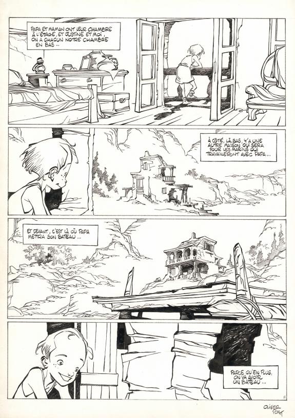 Olivier Pont - Où le regard ne porte pas..., Tome 1, Planche