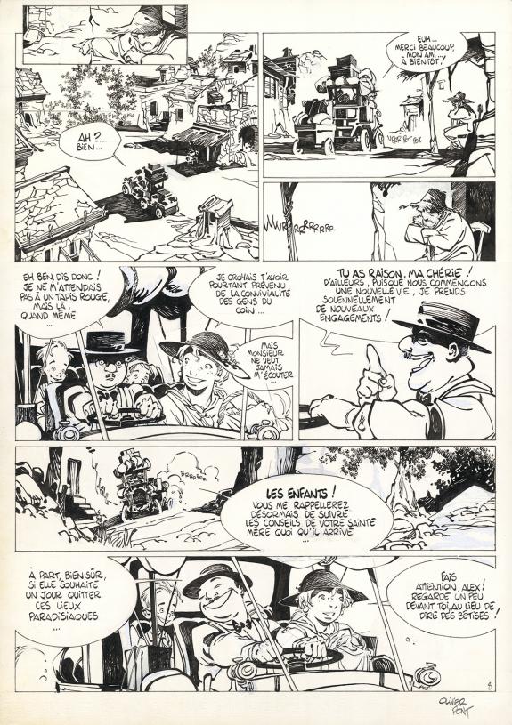 Olivier Pont - Où le regard ne porte pas..., Tome 1, Planche