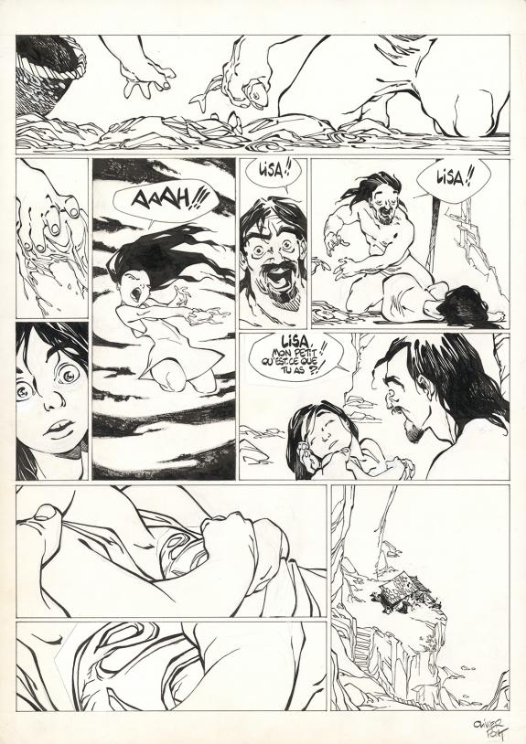 Olivier Pont - Où le regard ne porte pas..., Tome 1, Planche