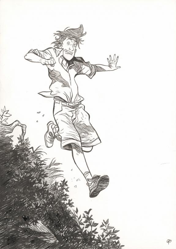 Olivier Pont - Un putain de salopard, Illustration originale