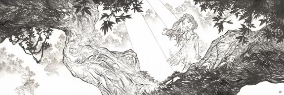 Olivier Pont - Un putain de salopard, Illustration originale