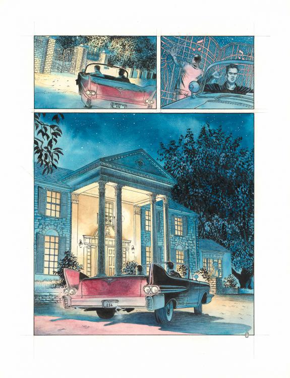 Christophe Dubois - Rockabilly, Planche originale n°92