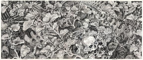 Daria Schmitt - La Tête de mort venue de Suède, Illustration