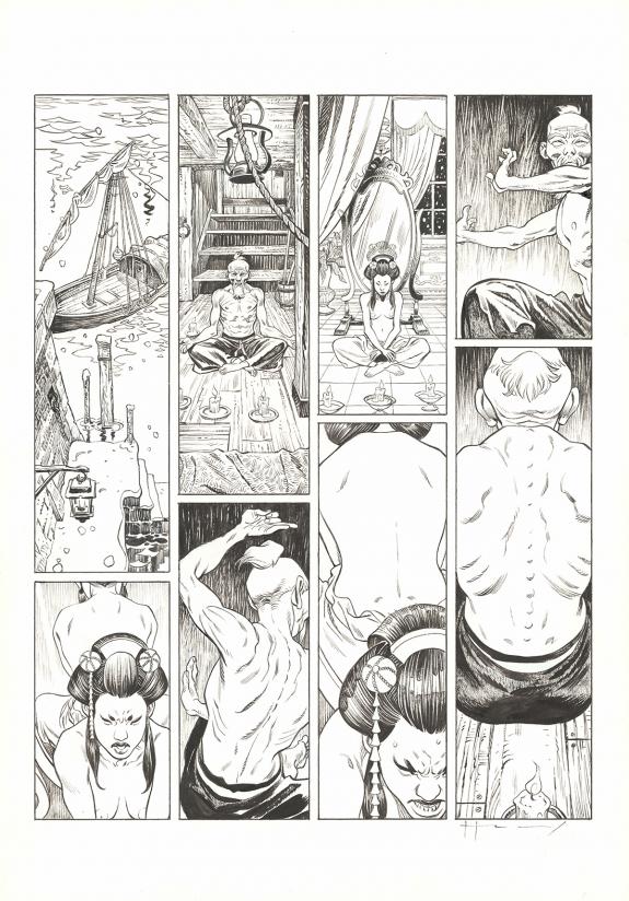 Josep Homs - Shi, Le Roi démon, Planche originale n°24