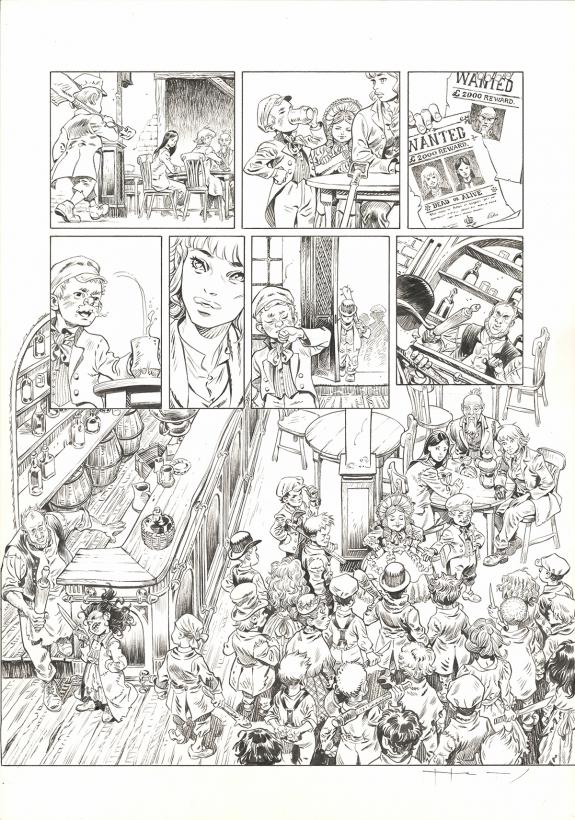 Josep Homs - Shi, Revenge !, Planche originale n°21