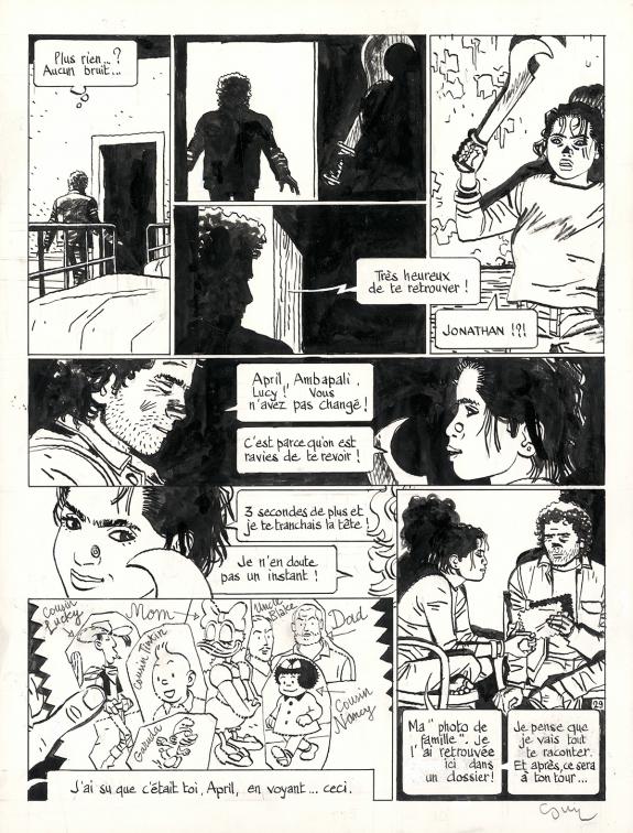 Cosey - Jonathan, Celle qui fut, Planche originale n°29