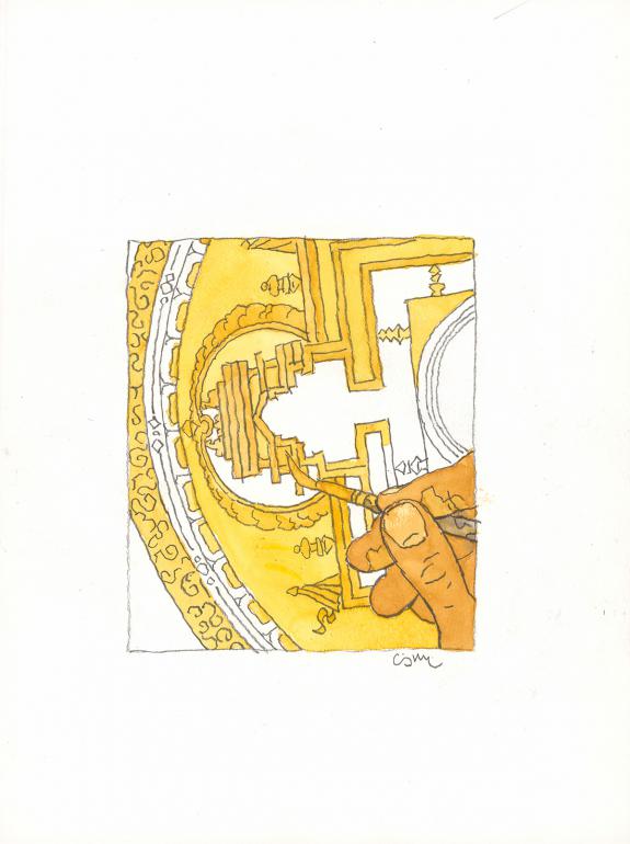 Cosey - Jonathan, Illustration originale