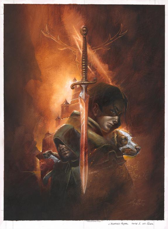 Didier Graffet - L?Assassin Royal, Couverture originale réal