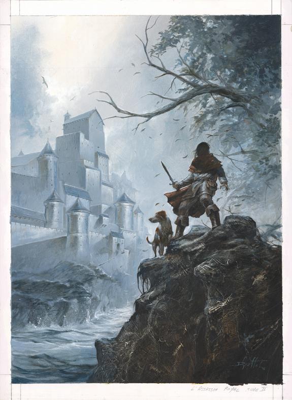 Didier Graffet - L?Assassin Royal, Couverture originale réal