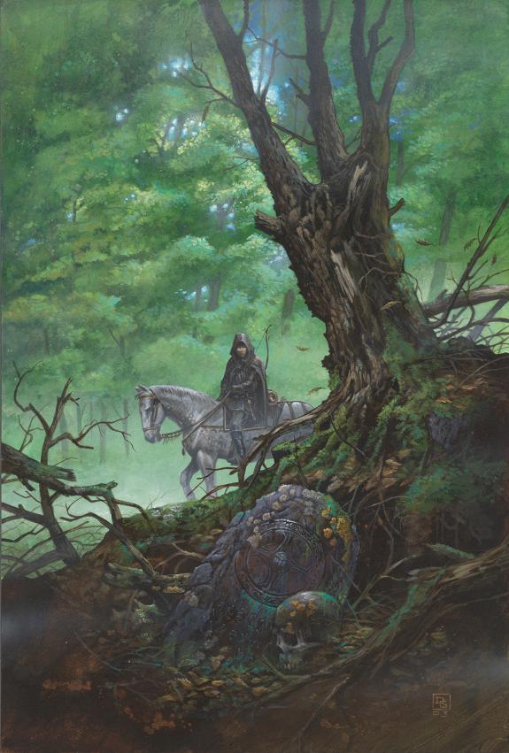 Didier Graffet - Les Royaumes d'épines et d'os, Couverture o