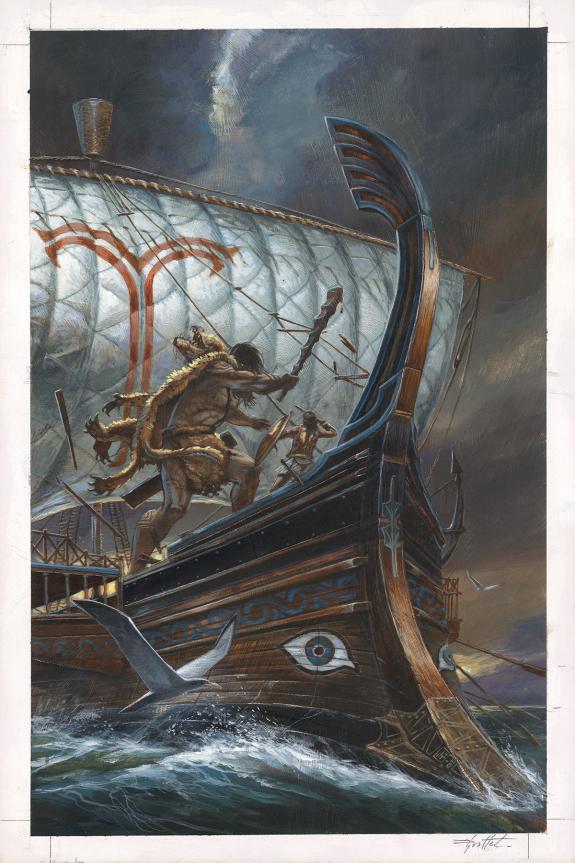 Didier Graffet - Couverture originale réalisée pour le roman