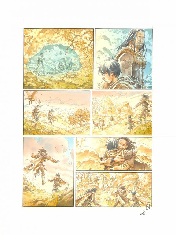 Grun - Les Hautes Herbes, Planche originale n&deg;46