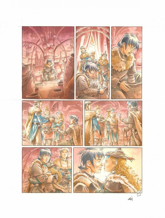 Grun - Les Hautes Herbes, Planche originale n&deg;63