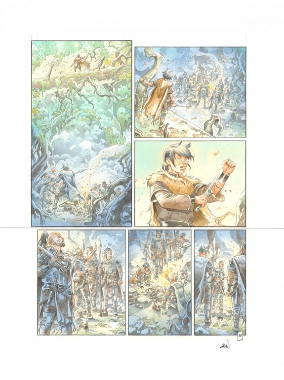 Grun - Les Hautes Herbes, Planche originale n&deg;70