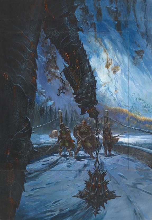 Didier Graffet - Couverture originale réalisée pour le roman