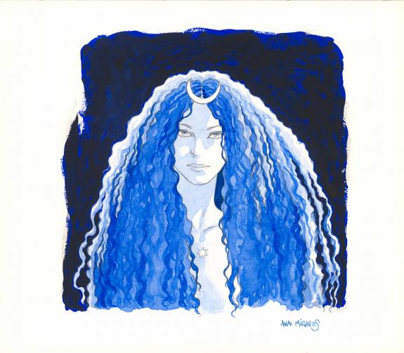 Ana Miralles - Djinn, Illustration originale inédite