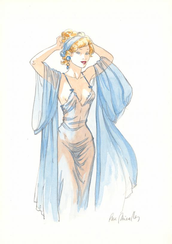 Ana Miralles - Djinn, Illustration originale inédite
