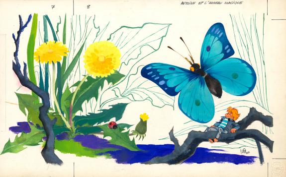 Will - Antoine et l'anneau magique, Illustration originale n