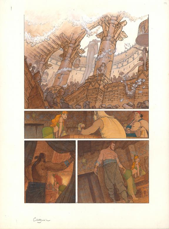 Didier Cassegrain - Tao Bang, Le Septi&egrave;me cercle, Planche or